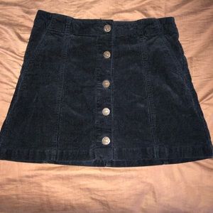 Forever 21 button up skirt